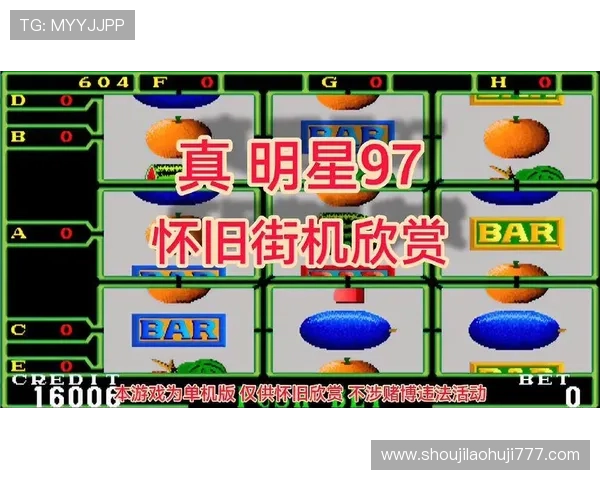 怀旧水果老虎机游戏界面设计，复刻经典细节令人怀念